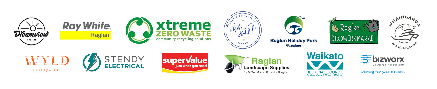 Raglan Community Radio Sponsors